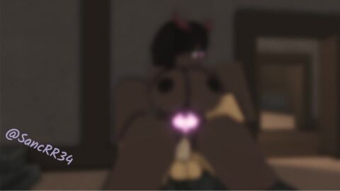 1boy 1girls 3d animated big_breasts black_hair breasts cock cum cum_in_pussy cum_inside deepwoken demon ejaculation female gremor_(deepwoken) hand_on_hip holding large_breasts male no_sound nude nude_female penis pussy risky_sex roblox roblox_game sancrr34 sex short_hair succubus succubus_horns tagme tattoo twitter_username vaginal_penetration video