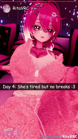 big_breasts big_thighs cleavage glasses high_quality high_resolution missionary penetration penis_in_pussy pink_eyes pink_hair pink_nipples plot pussy ritavrc sleep_sex sleeping tagme tattoo tattoos twitter video vrchat vrchat_avatar vrchat_model vtuber