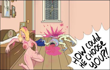 1girls adult_swim after_rape after_sex alien barefoot beth_smith black_border blonde_female blonde_hair border breasts cartoon_network completely_nude curvy death diklonius discarded_pants door english_text feet female hair hi_res hourglass_figure human indoors jerry_smith large_areolae looking_down mammal medium_breasts morty_smith narrow_waist nipples not_furry nude nude_female pussy rick_and_morty sleepy_gary speech_bubble summer_smith tagme uncensored wariza wwindow