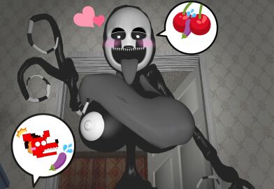 3d breasts cherries_emoji eggplant_emoji female female/male five_nights_at_freddy's five_nights_at_freddy's_4 foxy_bro huge_breasts human humanoid inviting_to_paizuri male marimike michael_afton nightmarionne paizuri rule_63 source_filmmaker straight white_nipples yuuki_momofox