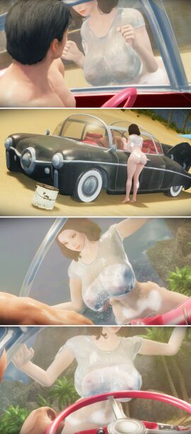 1girls 3d bethesda_softworks breasts carwash emotrashcan fallout female female_focus huge_boobs huge_breasts no_artist_signature no_source pressing_against pressing_against_glass pressing_breasts screenshot_edit vault_dweller washing washing_car wet_clothes wet_t-shirt