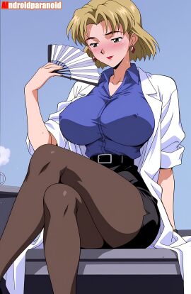 1girls ai_generated aindroidparanoid ass big_ass big_breasts big_butt blonde_hair breasts busty curvy cute fat_ass female female_only hair hi_res hips huge_ass huge_breasts human large_ass large_breasts legs milf narrow_waist neon_genesis_evangelion ritsuko_akagi slim_waist tagme thick_ass thick_thighs voluptuous waist wide_hips
