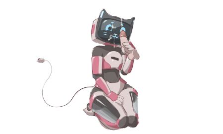 cum kerfur_omega_(votv) kerfuś robot unknown_artist voices_of_the_void