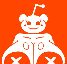 anthrofied big_breasts bimbofied female logo mascot reddit reddit_logo smile snoo tagme zeraniumz