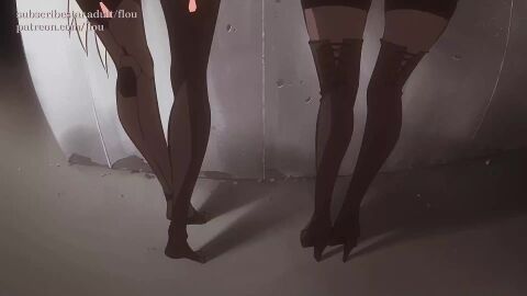 2d 2girls anal_masturbation anilingus animated ass ass_grab big_ass big_butt big_thighs blindfold bubble_butt clapping_cheeks curvaceous curvaceous_female curvy curvy_female eating_ass english_subtitles english_text fat_ass female female_focus female_only fingering fingering_ass fingering_partner fingering_pussy fingering_self flou huge_ass huge_butt huge_thighs inviting_to_sex japanese_voice_acting jasminexlynn lesbian_sex light-skinned_female light_skin longer_than_30_seconds looking_at_viewer looking_back masturbation moaning moaning_in_pleasure nier nier:_automata oral pussy pussy_juice rimjob rimming rimming_female rubbing_pussy shaking_ass shorter_than_one_minute sound squirting subtitled tagme thick_ass thick_butt thick_hips thick_legs thick_thighs thighhighs thighs twerking vagina video voice_acted voluptuous voluptuous_female white_hair wide_hips yorha_2b yorha_a2 yuri