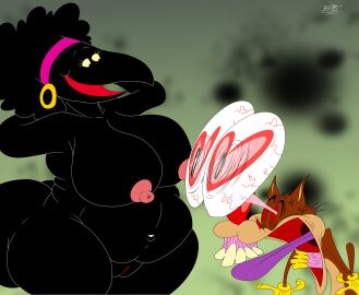 2024 2d 2d_(artwork) 2d_artwork anthro ass avian big_ass big_belly big_bertha big_bertha_(fritz) big_breasts big_butt bird bird_girl blastprocessing16 breasts canine chubby chubby_anthro chubby_female crow digital_art digital_drawing_(artwork) digital_media_(artwork) eyes_popping_out female fritz_the_cat furry furry_female heart-shaped_pupils huge_ass huge_breasts huge_butt male mature mature_anthro mature_female naked naked_female nude nude_female original_character shocked shocked_expression smaller_male thick_ass thick_thighs