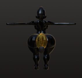 1girls 3d 3d_(artwork) alternate_view ass back_view black_skin bodysuit breasts curvy female female_only full_body huge_ass large_breasts mask narrow_waist nintendo outstretched_arms pokemon pokemon_(species) pokémon_(species) ryanprisma3d skin_tight solo standing tail thick_thighs thighs wide_hips yamask