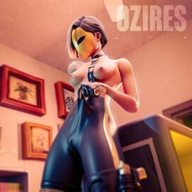1girls 2023 3d antonia_(fortnite) areolae blender bottomwear breasts cameltoe detailed_background epic_games female female_focus female_only fortnite fortnite:_battle_royale gloves handwear hi_res highres leggings light-skinned_female light_skin mask masked masked_female medium_breasts nipples oziresnsfw pants pose posing presenting presenting_breasts presenting_pussy pussy pussy_lips pussy_visible_through_clothes solo solo_focus standing tight_leggings tight_pants topless two-tone_hair vagina watermark