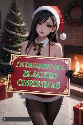 ai ai_generated anal anal_sex big_breasts big_penis blacked blackedaibabes cum cum_in_ass cum_in_mouth dark-skinned_male deepthroat interracial interracial_sex ntr oral oral_penetration oral_sex pov pov_eye_contact qos qos_tattoo santa_costume santa_hat sound sound_effect stockings tagme tifa_lockhart video voice