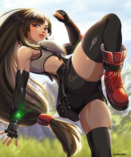 2d ass erogamu female final_fantasy gamusaur tifa_lockhart