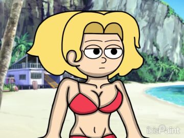 1girls amphibia amphibia_(finale) angry angry_expression angry_face animated beach beach_background big_ass big_breasts big_butt blonde_hair blush disney disney_channel dumptruck dumptruck_ass dumptruck_butt embarrassed embarrassed_expression embarrassed_female embarrassed_nude_exposure exposed exposed_ass exposed_butt light-skinned_female light_skin looking_at_ass looking_at_butt looking_at_self looking_back looking_down red_bikini red_panties red_thong ripped ripped_clothing ripped_shorts ripping ripping_clothes ripping_clothing ripping_pants ripping_undies sasha_waybright scared scared_expression simple_animation simple_background simple_shading sitting sitting_down sitting_on_desk standing_up tagme thick_thighs thighs thong thong_pull trying_to_break_free trying_to_escape trying_to_leave trying_to_resist video white_female wide_hips yellow_hair