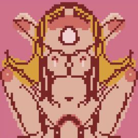 animated animated_gif breasts elf elf_female elf_girl female gif iseenudepeople navel nipples pixel_animation pixel_art sex