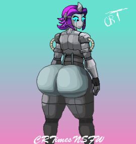 animated ass_jiggle bukkake crtimesnsfw cum cum_on_ass cumshot ejaculation huge_ass jiggling_ass pixel_animation pixel_art robot robot_girl robot_humanoid shaking shaking_ass shaking_butt teasing victoria_(geargrinder44)