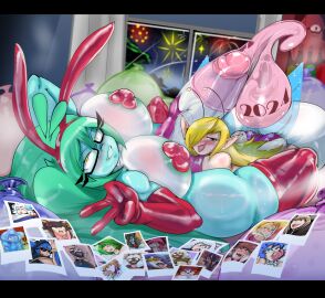 1futa 1girls 2024 absurd_res after_vore amy_(kvcarts) areola armwear big_breasts big_penis blush bodily_fluids breasts clothing cock_vore condom condom_balloon condom_filling cum digital_media_(artwork) duo ejaculation elbow_gloves eyewear fairyfud female filled_condom fireworks fully_clothed futa_on_female futa_pred futanari genital_fluids genitals gloves green_hair hair handwear hi_res huge_breasts huge_cock humanoid humanoid_genitalia humanoid_penis implied_vore intersex light-skinned_female light_skin looking_at_viewer mostly_nude new_year one_eye_closed open_mouth pasties penis photo post-vore rose_(fairyfud) sexual_barrier_device sitting sunglasses vore