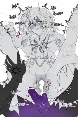 1futa 1girls 2_penises accessory afab after_vaginal anal_sex angry_sex azure_(forsaken) bed_sheet big_penis breasts breathing_heavily breeding candichoco cum cum_drip cum_in_pussy cum_inside cum_string detailed_clothing diphallia diphallism drooling elf_ears exposed_nipples eyebrows_visible_through_hair facial_crest female fluids forsaken_(roblox) futanari genital_fluids genitals gloves grabbing_leg gripping_sheets half-closed_eyes hate_sex hearts_around_body heavy_breathing intersex large_breasts legs_spread legs_up looking_pleasured loving_it moaning_in_pleasure moaning_name moaning_on_cock multi_genitalia multi_penis name_calling nipples no_bra no_panties nonbinary_(lore) open_mouth penis pull_out pussy roblox roblox_game robloxian ruffles rule_63 self_upload shaking sharp_claws shiny_skin short_hair simple_coloring sweating text thrusting torn_clothes tremble_spikes trembling two_time two_time_(forsaken) veiny_penis watermark whimpering white_background white_eyes yuri