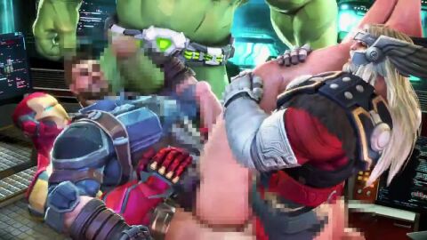 anal anal_sex beard big_cock big_dick big_penis captain_america captain_america_(marvel_rivals) censored censored_penis clothed_sex domredsins foursome gay green_body green_skin hulk hulk_(marvel_rivals) iron_man iron_man_(marvel_rivals) male male_only marvel marvel_rivals multiple_boys multiple_males no_sound orgy peter_quill starlord starlord_(marvel_rivals) tagme thor_(marvel) thor_(marvel_rivals) video white_hair