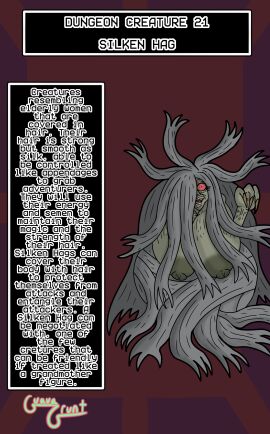 1girls 2d big_breasts black_eyes breasts character_profile character_sheet claws female female_only gilf green_nipples green_skin grey_hair guavagrunt hag hair_arms hair_hand huge_breasts long_hair nude nude_female older_female original red_sclera sagging_breasts scary scary_face simple_background smile solo_female text very_long_hair wide_eyed wrinkles