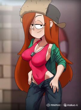 ai_generated animated gravity_falls inker_comics tagme undressing video wendy_corduroy