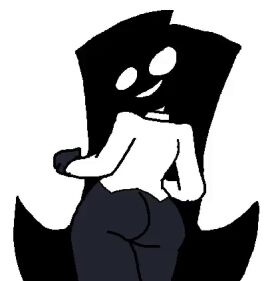 animated arcaned_roses ass mystery_(roses_arcaned) oc original_character roses_arcaned shaking shaking_ass shaking_butt tagme