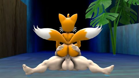 3d alien alien_girl anal anal_sex anthro ass balls big_ass big_balls big_breasts big_penis breasts cosmo_the_seedrian female femboy feminine_tails futa_on_femboy futa_on_male futadom futanari girly huge_breasts huge_cock humanoid humanoid_on_anthro intersex interspecies loaq195 male penis plant plant_girl sonic_(series) tails tails_the_fox
