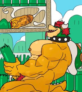 2024 abs anthro bara biceps big_muscles big_penis blush bodily_fluids boner bowser cloud collar crawdunk64 cum cumshot cutaway day deltoids ejaculation erection excessive_cum excessive_genital_fluids eyebrows genital_fluids genitals glans hair horn huge_cock huge_muscles humanoid_genitalia humanoid_penis improvised_sex_toy kneeling koopa looking_pleasured macro male male_only mario_(series) masturbation mountain muscles muscular muscular_anthro muscular_male narrowed_eyes nintendo nipples non-mammal_nipples nude object_penetration open_mouth open_smile outside pecs penile penile_masturbation penis pipe pubes scalie shell side_view smile solo solo_male spiked_collar spiked_shell spiked_tail spikes spikes_(anatomy) tail thick_penis tongue tongue_out triceps vein yaoi