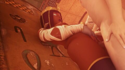 1boy 1girls 3d against_wall animated anus balls big_penis black_hair black_screen_roulette blank_thumbnail bouncing_balls bouncing_breasts breasts capcom cum cum_drip cum_in_pussy cum_inside cum_overflow dark-skinned_female dark_skin egyptian ejaculation eyeshadow female green_eyes horny_female human interracial large_breasts light-skinned_male light_skin lipstick long_video longer_than_one_minute makeup male male_pov menat_(street_fighter) mp4 nipples part_pov penis pov purple_hair pussy secazz sex short_hair sound standing standing_sex street_fighter street_fighter_v tagme testicles thrusting uncensored vaginal_penetration vaginal_sex video