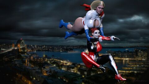 2girls 3d alien alien_girl alien_humanoid ass batman_(series) big_ass big_breasts blonde_female blonde_hair breasts bust busty chest clown clown_girl curvaceous curvy curvy_figure dc dc_comics female harley_quinn harley_quinn_(arkham) harley_quinn_(suicide_squad_game) hips hourglass_figure huge_ass huge_breasts humanoid injustice_2 justice_league justice_society_of_america kara_zor-l karen_starr kryptonian large_ass large_breasts legs light-skinned_female light_skin mature mature_female otacon212 power power_girl power_girl_(injustice) slim_waist suicide_squad suicide_squad:_kill_the_justice_league superman_(series) thick thick_hips thick_legs thick_thighs thighs voluptuous waist wide_hips