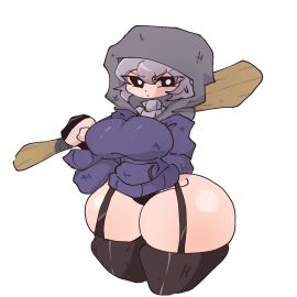 (not)_littledust aged_up bat breasts do_not_the_little dust_sans_(littledust) female female_sans large_breasts no_horny no_horny_bat rule_63 sans sans_au thick_thighs undertale undertale_au unknown_artist
