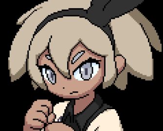 1boy akai_(ugokashitari) animated ass bar_censor bea_(pokemon) black_hairband bow_hairband censored commentary_request crying cunnilingus dark-skinned_female dark-skinned_male dark_skin female female_orgasm grey_eyes grey_hair hair_between_eyes hairband helpless hypno hypno_(pokemon) hypnosis long_tongue looping_animation lowres male mind_control multiple_orgasms oral orgasm pixel_animation pixel_art pokemon pokemon_(species) pokemon_ss post-orgasm pussy pussy_juice short_hair solo_focus straight sucking thick_thighs tongue transparent_background vaginal_penetration