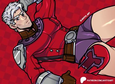 bulge dilf fortnite fortnite:_battle_royale javito_art magneto male male_only marvel marvel_comics white_hair x-men