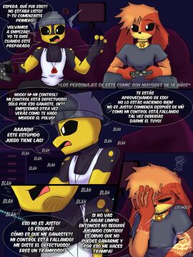 anthro anthro_on_anthro bassilixxx23 comic critters_(poppy_playtime) dogday dogday_(poppy_playtime) icky_licky_(poppy_playtime) male male_only nightmare_critters no_humans poppy_playtime poppy_playtime_(chapter_3) poppy_playtime_(chapter_4) smiling_critters yaoi
