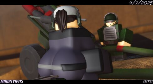 1girls 2025 2boys 3d armor armored artillery artillery_(tdx) ass ass_focus baseball_cap big_ass black_gloves blue_clothing blue_sleeves blush bodysuit boots brown_hair cap clothed clothed_female clothed_male dated day discord_tag dominant dominant_female eyewear facesit facesitting facesitting_through_clothes female female_focus fully_clothed fully_clothed_female fully_clothed_male gasp gasping glove gloves green_clothing green_sleeves grey_shoes hat headset headset_microphone headwear jumpsuit letterbox letterboxed light-skinned_female light-skinned_male light_skin looking looking_at_another male mechanic military military_uniform moosty open_mouth outside pale-skinned_female pale-skinned_male pale_skin ponytail roblox roblox_game robloxian rolled_up_sleeves sand shocked shocked_expression shoes sitting sitting_on_face sitting_on_person standing sunglasses tactical tactical_gear tactical_vest thick_thighs thighs tight tight_bodysuit tight_clothes tight_clothing tight_pants tower_defense_x vest watermark white_cap white_hat xwm_turret_pilot_(tdx)