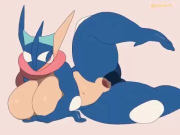2020 2d 4:3 abnarie amphibian animated anthro ass big_ass big_breasts big_butt blush bouncing_breasts breasts curvy_figure disembodied_penis duo featureless_breasts female female_focus female_penetrated frame_by_frame game_freak genitals greninja huge_ass huge_breasts huge_butt long_tongue looking_pleasured male male/female male_penetrating male_penetrating_female mp4 nintendo no_nipples no_sound non-mammal_breasts nude penetration penile penile_penetration penis penis_in_pussy pokemon pokemon_(species) pokémon_(species) pussy raised_leg sex short_playtime simple_background solo_focus tagme thick_thighs tongue translucent translucent_penis vaginal_penetration video video_games voluptuous wide_hips