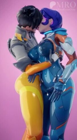 2girls 3d 3d_model 3d_render ai_animation ai_assisted animated before_sex big_ass bodysuit brown_hair bubble_ass bubble_butt closed_eyes grabbing_breasts groping groping_breasts imminent_sex juno_(overwatch) kissing lesbian_kiss luckyst overwatch overwatch_2 rubber rubber_clothing shiny_clothes tagme thick_thighs tight_bodysuit tight_clothing touching_breast tracer video voluptuous_female wide_hips yuri