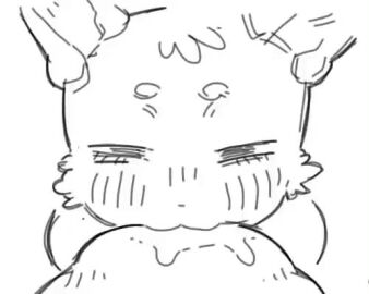 monochrome offmoss1 sketch sucking sucking_nipple tagme video