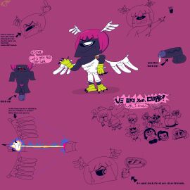 2024 2boys 4_fingers 4_toes 8girls afro afro_puffs amateur_artist anger_vein anthro arrow arrow_(weapon) ass big_ass big_breasts biting_lip biting_own_lip black_eyes black_hairband black_sclera bouncing_ass bow_and_arrow bow_and_arrow_hold bowl_cut braces breasts clapping_ass clapping_cheeks comedy cupid cupid_(mr._y0-y0) cute cyclops dark_purple_body dark_purple_skin dick energy_arrow exit exit_sign female flashing flashing_ass flashing_breasts flashing_butt freckles funny hair_band hairband harpy harpy_boy heart-shaped_eyewear heart-shaped_pubic_hair heart-shaped_pupils humor jack_frost jack_frost_(mr._y0-y0) js_paint lip_bite lip_biting looking_at_viewer male middle_finger mr._y0-y0! ms_paint naked nude nude_male original original_character penis pink_hair ponytail precum precum_drip pubic_hair pulling_down_pants ripping ripping_clothing ripping_shirt self_upload sharp_teeth sunglasses tagme talking_to_viewer talon_hands talons they_call_her_death thick_thighs throwing_it_back tooth_gap triangular_head twerking veiny_penis white_eye white_pupil wings wings_on_back wings_on_head wings_on_wrists