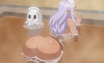 1girls 2024 20s animated animated_gif anime_screencap anime_screenshot ass ass_crack bathing big_ass big_butt bubble_ass bubble_butt butt_crack cake caked_up curvaceous curvy curvy_figure dark-skinned_female dark_elf dark_skin elf elf-san_wa_yaserarenai fangs fat_ass female gif huge_ass huge_butt kuroeda long_hair naked nude plump pointy_ears purple_hair solo steam suprised tagme thick_thighs thighhighs thighs voluptuous voluptuous_female wide_hips