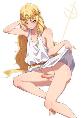 1boy 1femboy blonde_hair elden_ring femboy fromsoftware long_hair looking_at_viewer male male_focus male_only miquella miquella's_cross morinosuke shadow_of_the_erdtree solo solo_focus solo_male