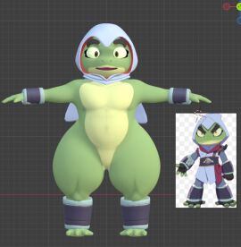 2025 bullfrog bullfrog_(captain_laserhawk) captain_laserhawk:_a_blood_dragon_remix cute_face fat_ass male netflix small_male tagme toastyboi