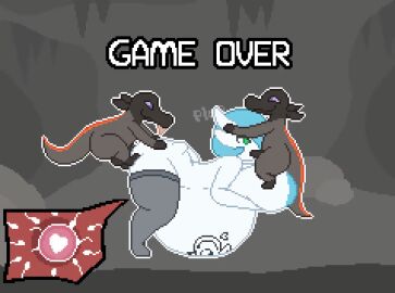 3pokemon alyaska2201 ambiguous_penetration animated animated_image anthro ass balls belly big_belly big_breasts blue_hair bodily_fluids breasts breed clothing cum cum_inside cutaway digital_media_(artwork) english_text fellatio female female_penetrated game_over gameplay_mechanics gardevoir generation_3_pokemon generation_7_pokemon genital_fluids gif green_eyes grey_body group group_sex huge_belly impregnation inflation larger_female larger_penetrated legwear legwear_only male male/female male_penetrating male_penetrating_female mmf_threesome mostly_nude naked_stockings nintendo oral oral_penetration ovum ovum_with_heart penetration penile penile_penetration penis penis_in_mouth perching_position pixel_(artwork) pixel_animation pixel_art plap pokemon pokemon_(species) pokemon_on_pokemon pokemon_only pussy salandit sex size_difference smaller_male sperm_cell sperm_meets_ovum spitroast stockings stockings_only tail text threesome tongue tongue_out trio vaginal_penetration white_body