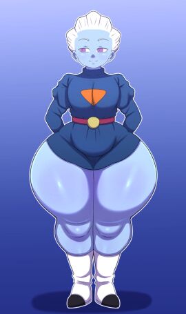 1boy 2d 2d_(artwork) 5_fingers angel_(dragon_ball) ass ass_focus bare_legs bare_thighs big_ass big_butt blush bottom_heavy bottom_heavy_male bubble_ass bubble_butt butt_focus curvaceous curvy curvy_body curvy_figure daishinkan digital_media_(artwork) dragon_ball dragon_ball_super fat_ass femboy femboy_dilf high_resolution highres hips huge_ass huge_butt jackov large_ass large_butt light-skinned_male light_skin long_hair male male_only mostly_clothed plump plump_ass short_hair shorts shounen_jump solo speech_bubble sweat thick thick_ass thick_hips thick_legs thick_thighs thighs voluptuous white_hair wide_hips wide_thighs