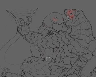 animal_genitalia anthro benji_(artist) blush bodily_fluids cowgirl_position crocodilian crusch_lulu cum cum_inside duo female finger_in_mouth fingering from_front_position genital_fluids genital_slit genitals hand_in_mouth hi_res jewelry knot knotted_penis knotted_tapering_penis lizardman magic_user male male/female male_penetrating markings missing_finger mouth_play necklace on_bottom on_top open_mouth oral_fingering oral_fixation overlord_(maruyama) penetration penile penile_penetration penis penis_in_pussy pussy reptile saliva scalie scar sex size_difference surprise surprised surprised_expression surprised_face tail tail_motion tailwag tapering_penis tattoo tribal tribal_clothing tribal_jewelry tribal_markings tribal_necklace tribal_spellcaster tribal_tattoo vaginal_penetration zenberu_gugu