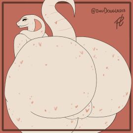 animated anthro ass ass_grab balls big_ass big_butt blush butt_grab butt_sniffing cobra disembodied_hand disembodied_head douglasinu duo eyelashes eyeshadow femboy forked_tongue freckled_balls freckled_butt freckled_face freckles furry gasp genitals hand_on_ass hand_on_butt humanoid lipstick looking_pleasured makeup male marley_(wandwess) narrowed_eyes no_sound nude overweight overweight_male reptile scalie shocked short_playtime snake snake_hood sniffing solo_focus spread_ass spread_butt spreading squint tail tail_motion tailwag tongue