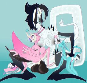 2_penises alien anal anal_sex angelo_(plentyofsoup) animal_genitalia animal_penis anthro areola arm_spikes ass back_spikes balls big_balls big_penis black_arms black_hair black_legs blue_body blue_ears blue_fur blue_nose blush blush_lines bodily_fluids breast_augmentation_scar breast_play breast_suck breastfeeding breastfeeding_during_sex breasts brown_areola brown_balls brown_nipples brown_penis claws cum cum_while_penetrated digital_media_(artwork) diphallia diphallism ejaculation erection facial_piercing female finger_fuck fingering fur futa/male futa_penetrating futa_penetrating_male futanari genital_fluids genital_piercing genitals group hair half-closed_eyes hand_on_head happy hemipenes hi_res huge_balls huge_cock humanoid_genitalia humanoid_penis hybrid intersex intersex/female intersex/male intersex_penetrating intersex_penetrating_male johan_(plentyofsoup) kai_(plentyofsoup) lactating larger_futa larger_intersex living_tail long_neck long_tail looking_at_another looking_at_viewer male male_penetrated mammal markings mastectomy_scar mastectomy_scar_tattoo milk milk_drip mohawk multi_genitalia multi_penis multicolored_body narrowed_eyes nipples nonbinary_(lore) nose_piercing nude open_mouth orgasm penetration penile penile_penetration penis penis_piercing penis_size_difference piercing pink_body pink_ears pink_fur pink_nose pink_penis plentyofsoup pussy reptile ridiculous_fit scales scalie scar sex shoulder_spikes simple_background size_difference small_breasts smaller_female smaller_male smile snake snake_tail spiked_penis spiked_tail spikes spikes_(anatomy) star_eyes stomach_bulge sucking surprised_expression tail tail_mouth tan_balls tan_face tattoo teeth tongue tongue_out trans_(lore) trans_man_(lore) trans_woman_(lore) translucent translucent_body translucent_skin trio tuft unusual_anatomy unusual_tail vaginal_fluids vaginal_penetration visible_bone vulva white_body white_face white_fingers white_tail x_eyes