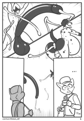 2025 anthro anthro_on_anthro ass avian backsack balls ballsack beak big_balls big_penis biped bird bodily_fluids canid canine canis cardinal_(bird) clothing collar collar_only comic cum cum_in_ass cum_inside dalmatian delivery_(commerce) delivery_employee domestic_dog ellipsis fingers floppy_ears freckles_(artist) genital_fluids genital_raphe genitals glans group half-erect hat headgear headwear hi_res huge_balls huge_cock humanoid_genitalia humanoid_penis hyper hyper_balls hyper_genitalia hyper_penis inflation interspecies lunares_(freckles) male male/male mammal monochrome nude oscine passerine penis postal_carrier postal_delivery pulsar_(character) raised_tail raphe_(anatomy) scrotal_raphe scrotum tail trio