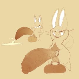 1boy 2d 2d_(artwork) 2d_artwork arms_behind_head balls balls_stretcher ballsack big_balls big_penis cock_ring cum foreskin fur furry furry_male furry_only hyper hyper_penis ic0nmon icon_(ic0nmon) iconom jpeg male male_focus male_only open_mouth penis penis_bigger_than_body pubes pubic_hair sketch small_but_hung solo solo_focus solo_male spiked_bracelet tagme teapot_(body_type) uncircumcised veiny_penis