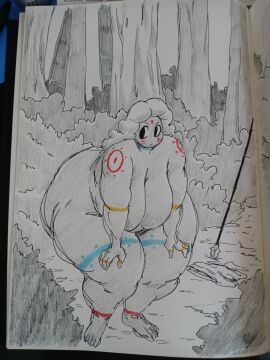 1girls amazon ass bbw big_ass big_breasts breasts bushes chubby chubby_female comic comic_page curvy curvy_body fantasy fat_ass female forest huge_ass huge_breasts large_ass milf nature nude on_all_fours overlordzeon plump tattoo trees tribal twerking venus_body voluptuous