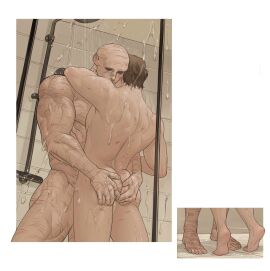 deadpool gay lkikai male male/male male_only marvel marvel_comics peter_parker spider-man spider-man_(series) wade_wilson