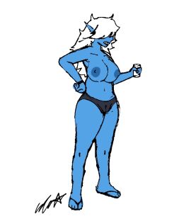 desdemona_(fortnite) flip_flops fortnite hair_over_eyes sandals tagme underwear underworld_desdemona_(fortnite)