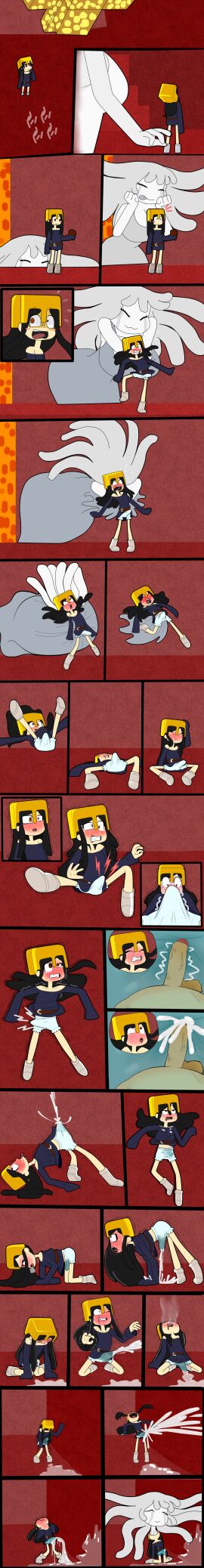 bloomers body_control body_invasion cum cum_in_clothes cum_through_clothes ejaculation ejaculation_under_clothes epsilonark erection erection_under_clothes explosive_cum explosive_orgasm female femboy ghost_girl hands-free handsfree_ejaculation involuntary_erection involuntary_orgasm male minecraft possession uncontrolled_orgasm